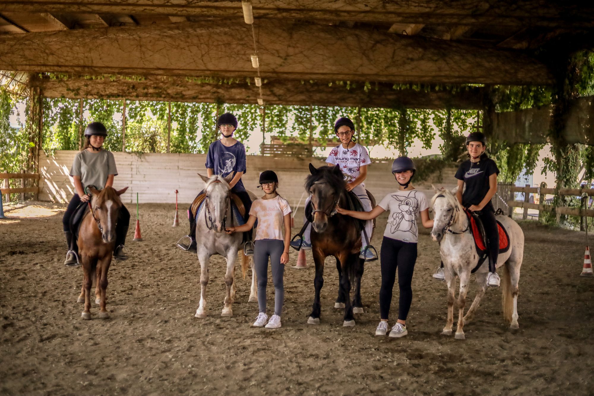 In sella ai pony al centro estivo Alba Summer Camp, Treviglio